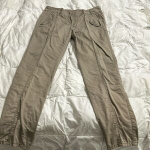 Calvin Klein Jeans cotton pants in khaki